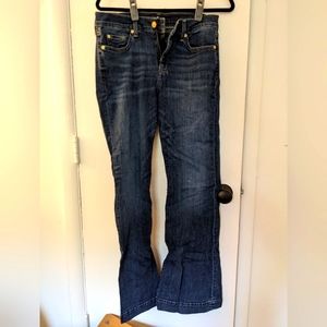 7 for All Mankind Tailorless Dojo Jeans size 30